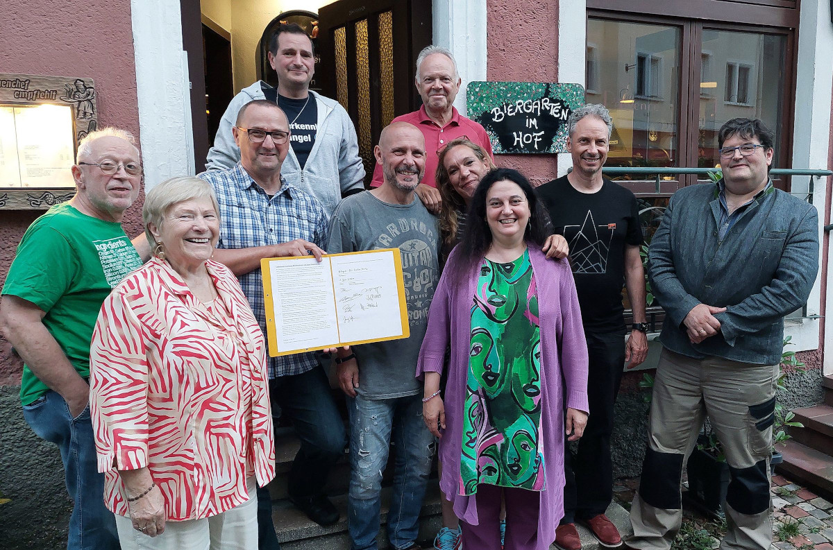 Ladenburger Erklärung wurde vom BfL beim ersten offenen Stammtisch unterzeichnet